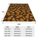 thumbnail image 3 of Balery Colorful Pineapple Manta de Felpa Suave y Acogedora – Cobija de Franela Aterciopelada para Cama, Lavable y Cálida para Sofá, Mascotas, Transpirable-60"x50", 3 of 7