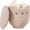 Travertine Beige, variant on Radicaln Marble Garlic Keeper for Counter 4.5 inch Oceanic Handmade Garlic Holder for Countertop Storage, Ideal Garlic Keeper Small and Garlics Cloves Container