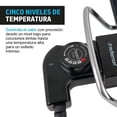 thumbnail image 4 of Parrilla Eléctrica con Superficie Antiadherente Extragrande (46×23 cm) – Control de Temperatura de 5 Niveles, Ideal para Carne, Huevos, Verduras y Más, 4 of 8