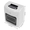 thumbnail image 3 of LCD Employee Attendance Machine Time Clock Punch Card Machine Office+50 Cards White, 3 of 24