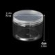 thumbnail image 1 of Empty Plastic Storage Jar with Lid Clear Cosmetic Makeup Refillable Bottles Face Cream Sample Pot Container Kitchen Household Goods Jars 80x60, 1 of 4