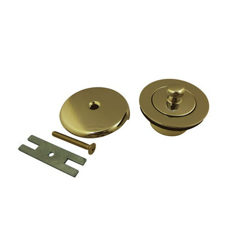 UPC 663370298554 product image for Kingston Brass DLT5301A2 Lift and Turn Tub Drain Kit, Polished Brass | upcitemdb.com