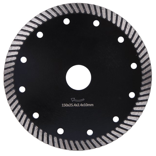 Diamond Saw Blade Cutting Wheel Disc Angle Grinder Accessories for Concrete Granite Marble150*25.4*2.4*10mm