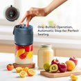 thumbnail image 3 of Electric Mason Jar Vacuum Sealer Kit, CooAoo 4 in 1 Vacuum Sealer for Wide and Regular Mouth Mason Jars, Automatic Stop Mason Jar Sealer for Vacuum Bags Containers Jars Wine Bottle,Blue, 3 of 8