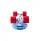thumbnail image 3 of Patineta semiprofesional minicruiser tipo penny con deck azul, trucks blancos y ruedas rojas Display Penny minicruiser, 3 of 4
