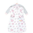 thumbnail image 2 of Hudson Baby Infant Girl Long-Sleeve Fleece Sleeping Bag, Basic Pink Floral, 0-6 Months, 2 of 3