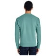 thumbnail image 2 of Hanes Comfortwash Garment Dyed Fleece Sweatshirt GDH400 Unisex Spanish Moss S, 2 of 2