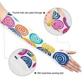 thumbnail image 3 of ALAZA Texture Circle UV Sun Protection Arm Sleeves UPF 50+ Compression Cooling Sleeve 1 Pair, 3 of 7