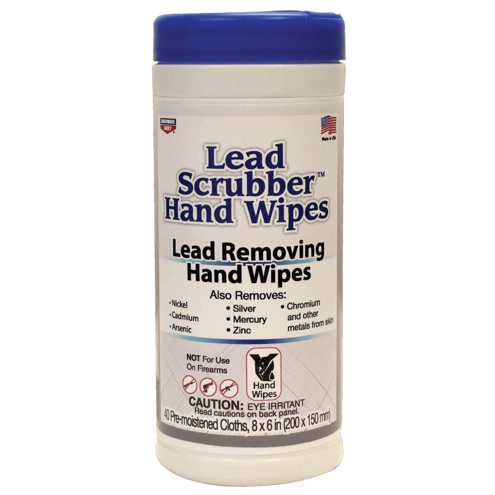 Lead Scrubber Hand Wipe Towels, Per 40