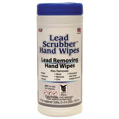 Lead Scrubber Hand Wipe Towels, Per 40