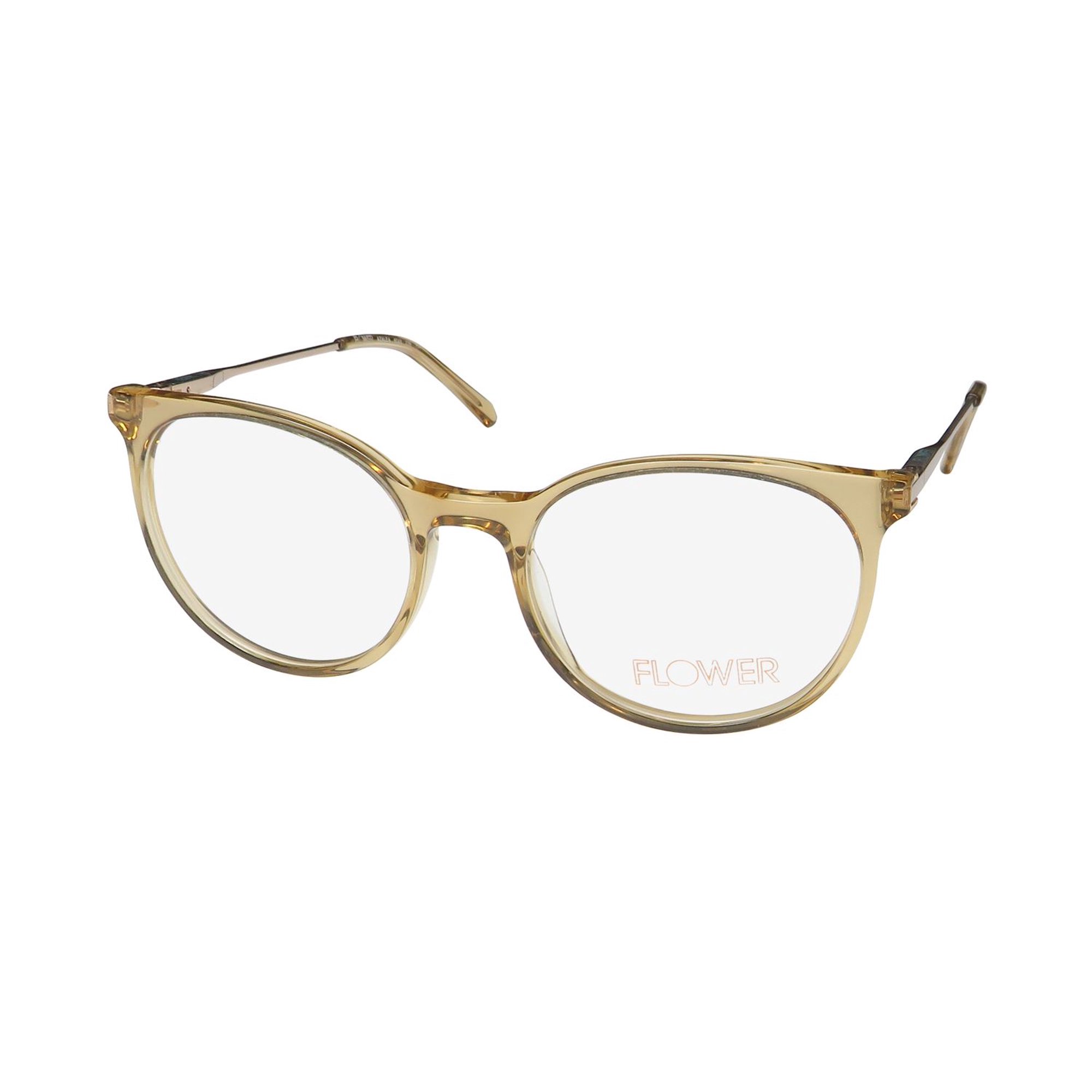 FLOWER 6048 AZALEA CLASSIC SHAPE WOMENS DESIGNER FULL-RIM EYEGLASS FRAME/EYEWEAR