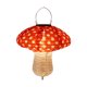 thumbnail image 2 of Lámpara Seta colgante de farol solar con gancho para decoración navideña (rosa) JShteea Para estrenar, 2 of 2