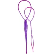 2 PCS Hair Accessories Good Use DIY Hair Styling Hair Plastic Hair Decoration for Women purple