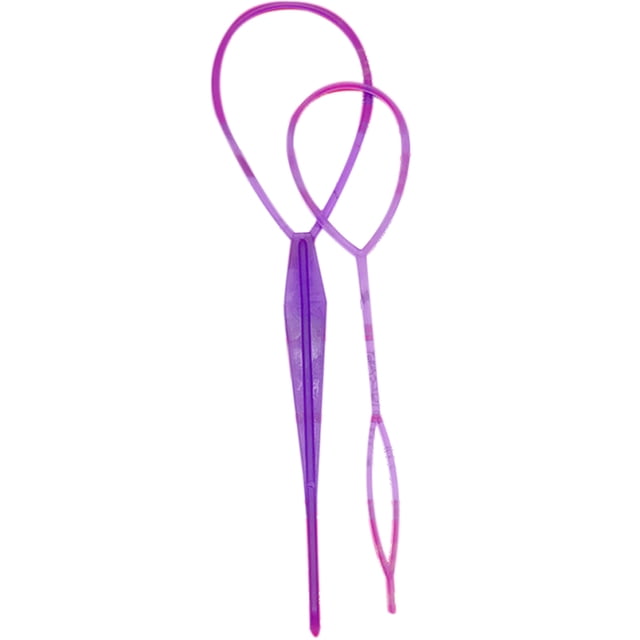 Soidarity 2 uds accesorios mágicos para el cabello buen DIY peinado para el cabello decoración de plástico para el cabello para mujeres Cuidado del cabello violeta Soidarity CE0636-02B