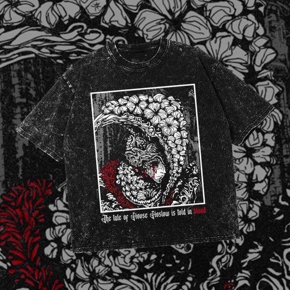 Knight Of Blood Hoslow | Oversized Gothic Soulsborne Shirt