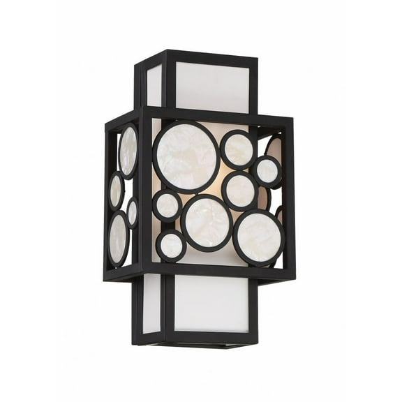 N7751-143-Minka Metropolitan-Mosaic - 1 Light Wall Mount In 14 Inches Tall and 8 Inches Wide