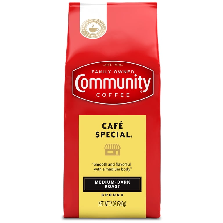 Community Coffee Ground 12 oz Caf√© Special Medium-Dark Roast