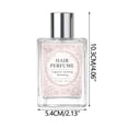 thumbnail image 3 of Perfume para el cabello con fragancia para mujeres, control de frizz de larga duración, eliminación de olores, perfume corporal en bruma, aceite de perfume que nutre e hidrata, fresco, romántico, rosa, 3 of 9