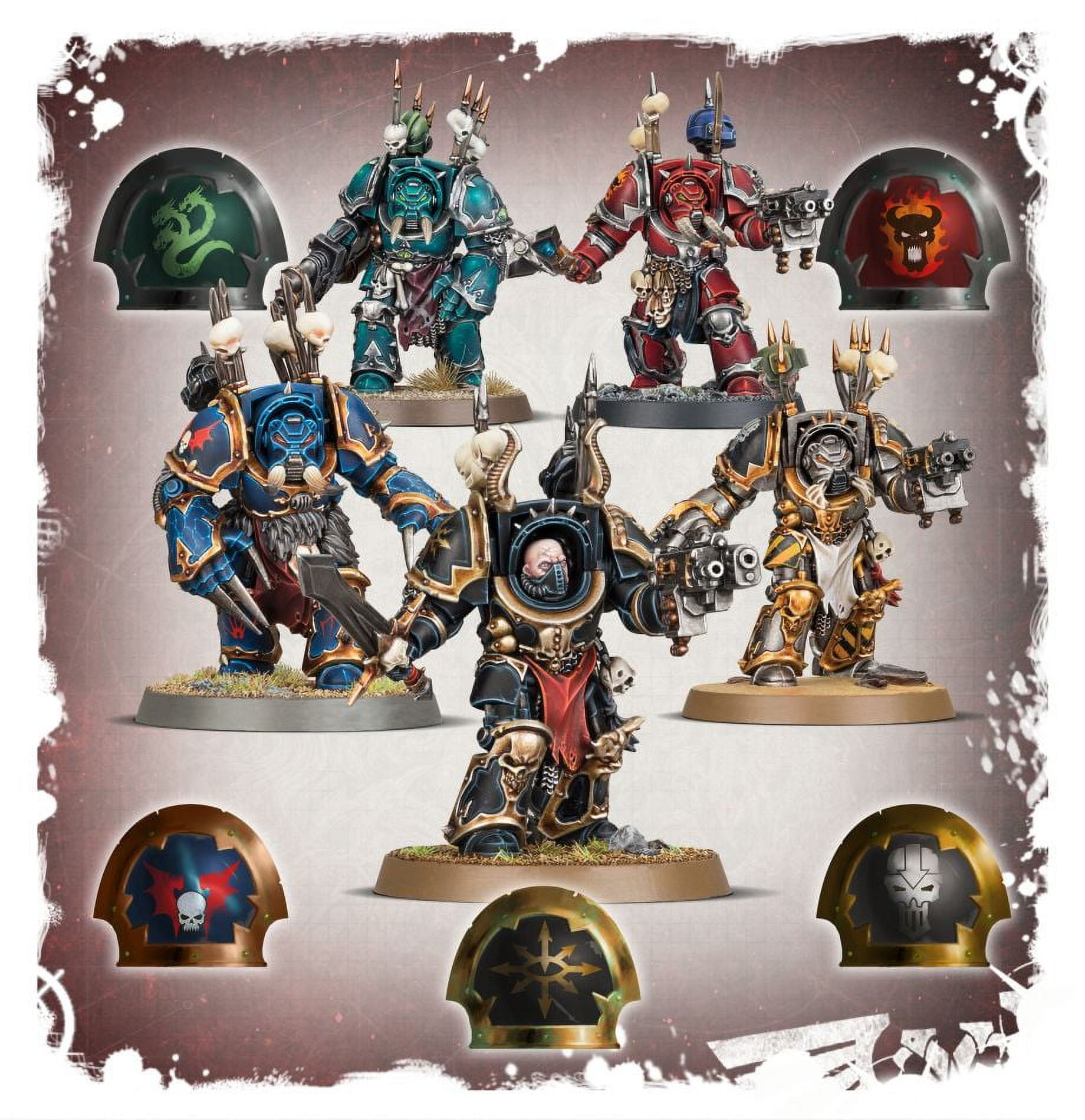 Games Workshop Warhammer 40,000 Chaos Space Marines Terminators