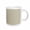 White, variant on 3drose, Gold and White Chevron Stripes, 15oz Mug