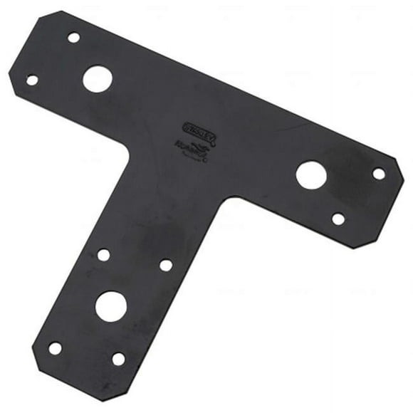 Stanley Hardware Plaque T 6X5 Pouces Acier Noir N266-471