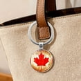 thumbnail image 4 of Canadian Souvenir Keychain Durable Metal Carabiner Clip For Keys Luggage Backpack And Giving, 4 of 4