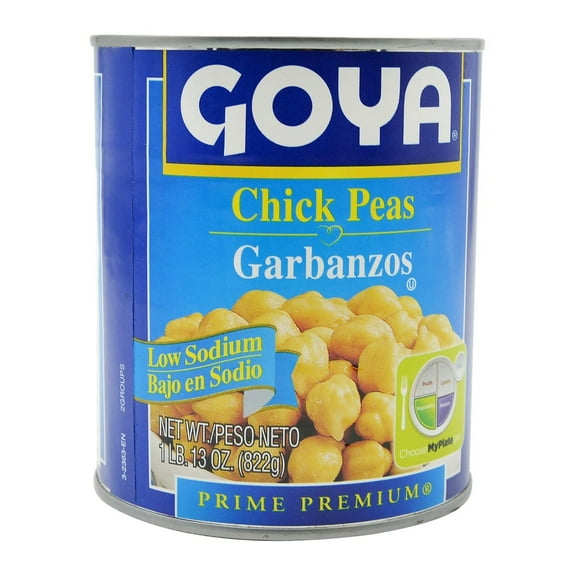 Goya Chick Peas, Low Sodium, 29 oz (2 Pack)