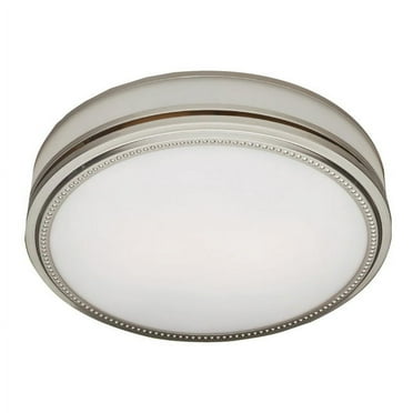 Hunter 81021 Victorian Bathroom Exhaust Fan and Light, Flush Mount ...