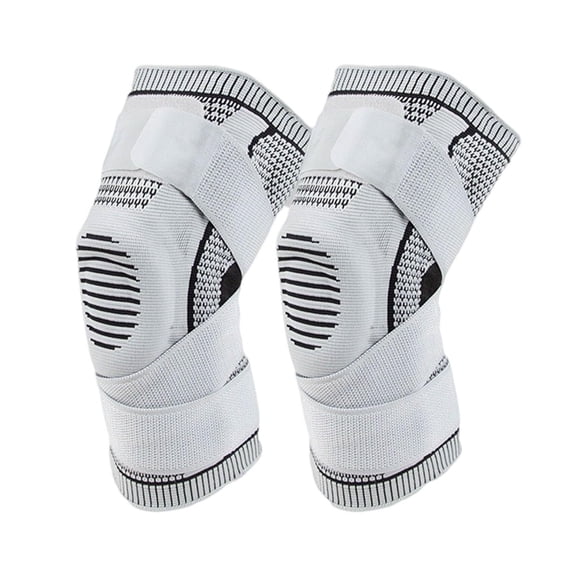 Motionmax Knee Pro - Protective Short-Style Strap-On Knee Sleeve Brace for Fitness, Running, Outdoor Sports & Meniscus Support (Knee Braces Generic)