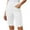White, variant on Bzhegqhd Women Solid Stretch Twill Shorts Thin Waist Pull On Regular Hiking Shorts Bermuda Summer Casual with Pockets