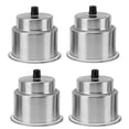 thumbnail image 2 of Cup Holder Insert, Leakproof Stainless Steel Cup Drink Holder Rustproof 4Pcs With Drain Hole For Car, 2 of 8