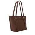 thumbnail image 3 of Alexis Bendel Brown Women’s Vegan Leather Chic Tote Handbag Purse, 3 of 5