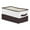 Brown 15.7*9*8in, variant on Unique Bargains Fabric Storage Cube Storage Bin Storage Basket Brown 19.7*13.8*9in