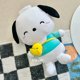 thumbnail image 2 of Sanrio Pochacco-almohada de peluche Kawaii para niñas, muñeco de peluche de 25cm/35cm, Serie de juguetes, cachorro, perro, muñeco enchufado, decoración de habitación, regalo de cumpleaños y vacaciones, 2 of 4