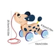 thumbnail image 3 of Juguetes De Animales De Empujar Y Tirar Tier-Seil-Push-Walker, beste Geschenke, Tier-Push-Spielzeug für Kinder (Hund), 3 of 7