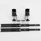 thumbnail image 4 of Keyboard Clamp Rail Set Easy Mounting Extension Support For Home Gaming Desk Normal Rail, 4 of 5