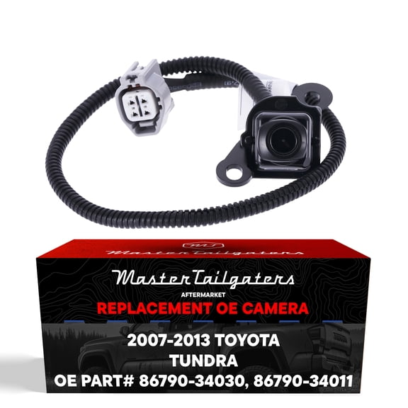 Master Tailgaters Replacement for Toyota Tundra (2007-2013) Backup Camera OE Part # 86790-34011, 86790-34030