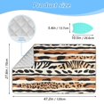 thumbnail image 2 of Ironing Mat Portable Ironing Blanket for Table Top Travel Ironing Pad for Washer Dryer 27.6" x 47.2" Animal Print Pattern, 2 of 6