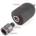 thumbnail image 4 of Drill Chuck - 2-13mm Keyless 1/2inch-20UNF with 1/2inch Adaptor for Impact Wrench Conversion, 4 of 9