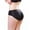 Black, variant on Apocaly Women Padded Panties Butt and Hip Enhancer Briefs Seamless Underwear Skin Color 2XL