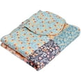 thumbnail image 6 of Barefoot Bungalow Carlie Patchwork,Floral Cotton,Polyester Throw Blanket, 50" x 60", 6 of 6