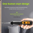 thumbnail image 2 of Destornillador Eléctrico, Kit de Herramientas de Reparación Automática para el Hogar con Luz LED, Destornillador Magnético Inalámbrico Recargable por USB B, 2 of 5