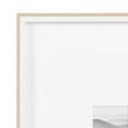 thumbnail image 4 of Kate and Laurel Gibson Modern Wall Picture Frame Set of 3, 16x20 matted to 8x10, White and Natural, Modern Three-Piece Frame Set for Gallery Wall Frame Set in Living Room Wall Decor, 4 of 9