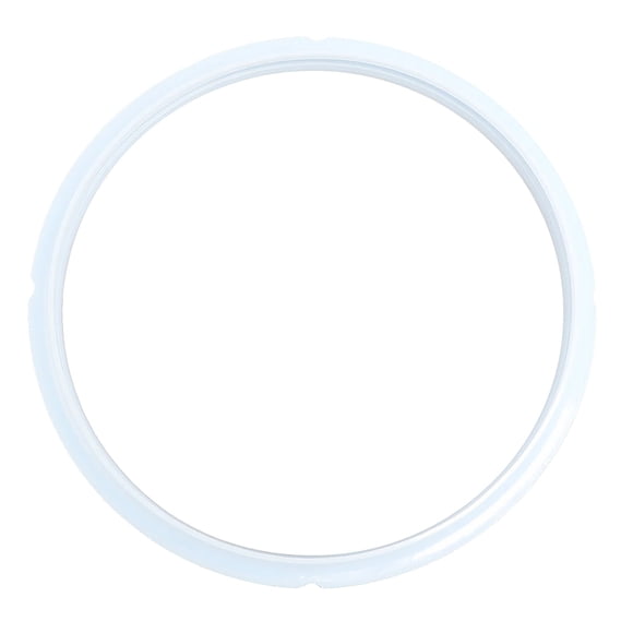 Silicone Sealing Rings Compatible for Instant Pot 6 Quart Pressure Cookers - 1 Pcs Replacement Silicone Gasket Seal Rings, Clear, 9.45 Inches