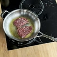 thumbnail image 3 of Demeyere Atlantis Proline 7 12.6-inch Stainless Steel Fry Pan with Helper Handle, 3 of 7