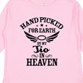 thumbnail image 4 of Inktastic Handpicked for Earth By My Tio in Heaven with Angel Wings Boys or Girls Long Sleeve Toddler T-Shirt, 4 of 5