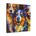 thumbnail image 2 of Australian Shepherd Fauvism - Canvas, 2 of 11