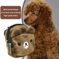 thumbnail image 3 of Btafrte Dourable Pet Self Backpack para Con Arnés Portátil Dibujos Animados (marrón), 3 of 9