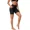 black, variant on Beautyin Womens Quick Dry Swim Shorts Swimwear Bathing Suits Bottoms with Pocket and Color Zip High Waisted