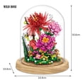 thumbnail image 4 of Ramo de flores para adultos, maceta, plantas suculentas, bonsái, árbol, bloques de construcción, jardín, modelo creativo, bloques, MOC, Juguetes Diy, regalos, 2023, 4 of 4